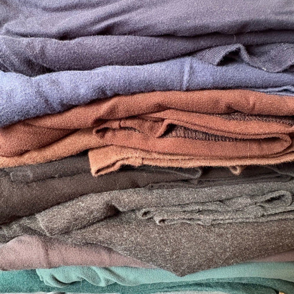 Lg Bundle Leggings - Solid, Patterned, Holiday Pr… - image 2